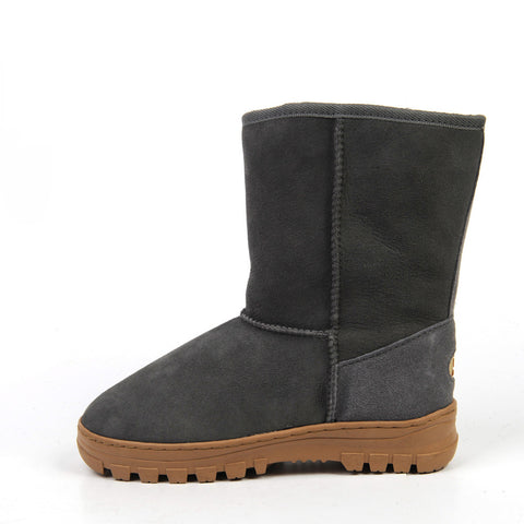 Classic Ankle Ugg Boot - Grey