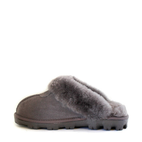 Luxy Wool Scuff - Grey