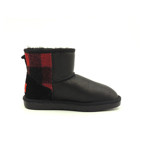 Carrick Short Ugg Boot - Black