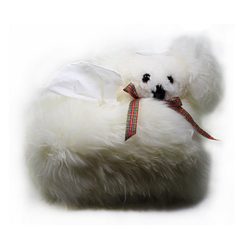 Koala - Natutral Sheepswool Tissue Box Cover