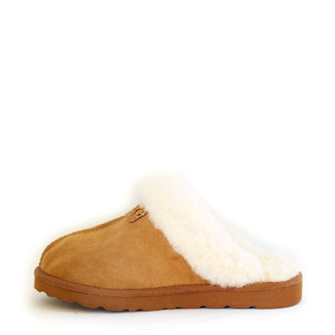 Wool UGG Scuff 501B - Chestnut