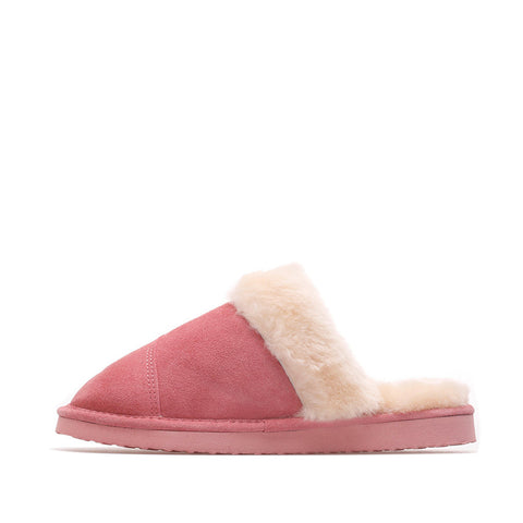 Luxury Bloombury Knit Wool Scuff - Sand