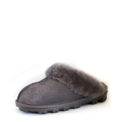 Luxy Wool Scuff - Grey