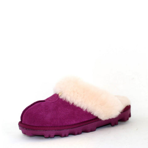 Luxy Wool Scuff - Rose