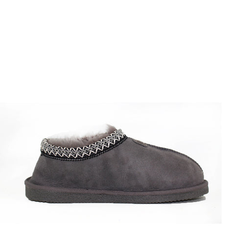 Yani Sheepskin Ugg Slippers - Grey