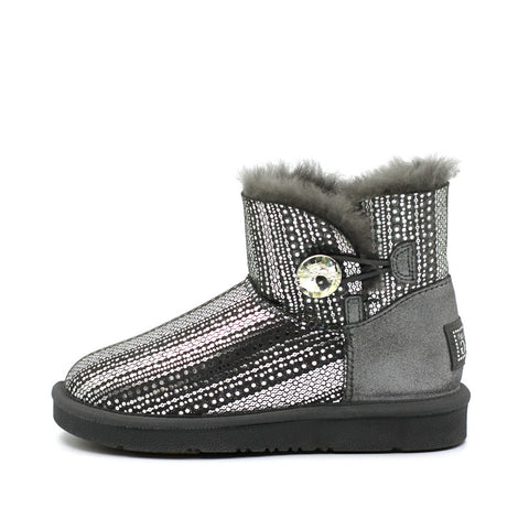 Classic Ankle Ugg Boot - Grey
