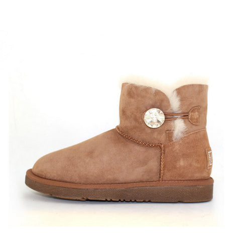 Classic Ankle Ugg Boot - Grey