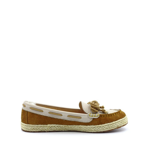 Trinity Knot Boat Shoes - Yellow